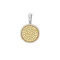 Two Tone Dotted Removable Pendant - Engravable