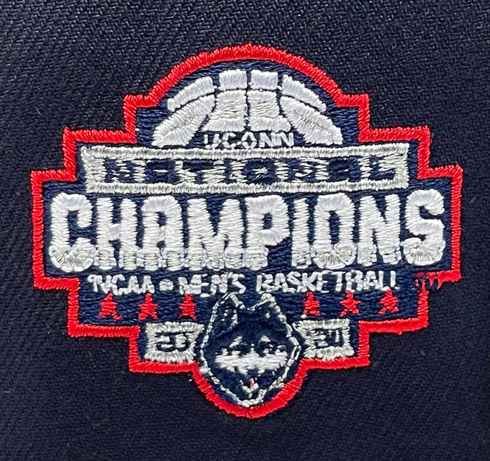 UCONN HUSKIES "2024 CHAMPS" NEW ERA 59FIFTY FITTED