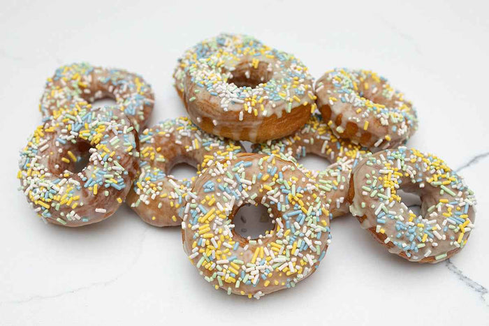 Vanilla Glazed Funfetti Donuts Refill Pack by Crumble Crate