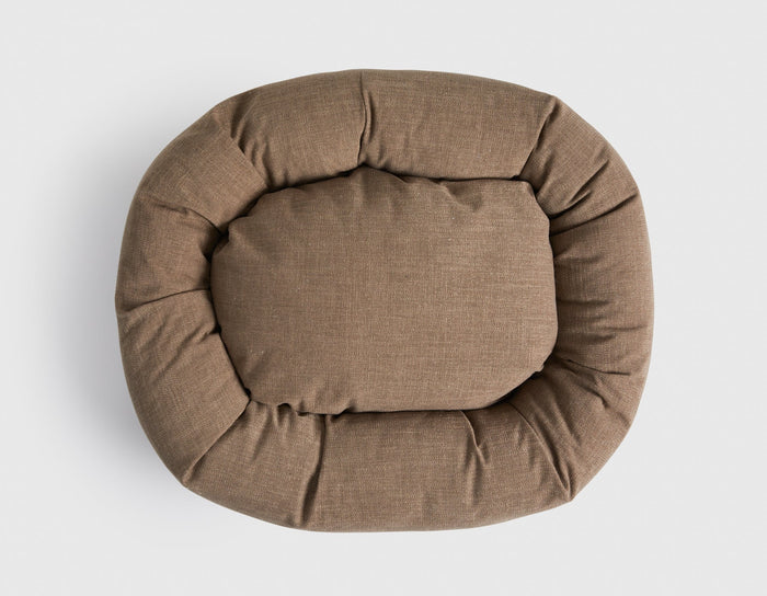 Warby Beige Donut BedDog BedsFound My AnimalSmall