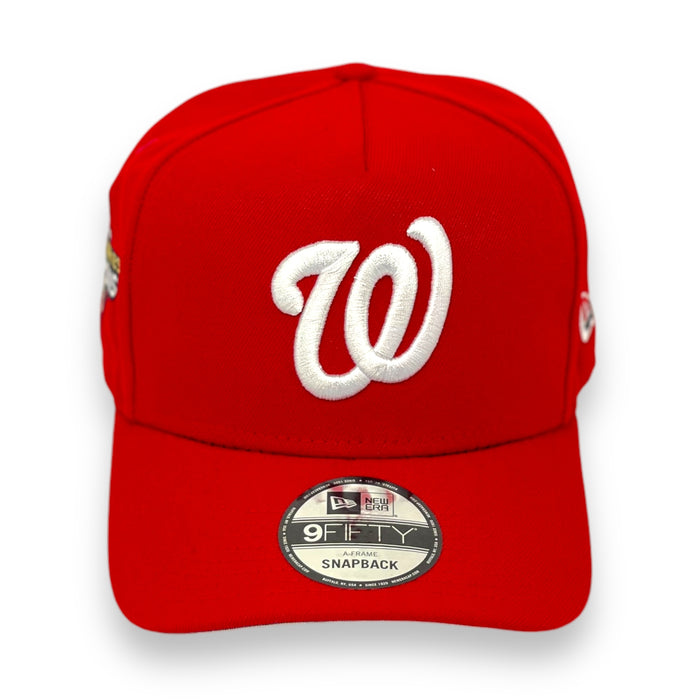 WASHINGTON NATIONAL (RED) (2019 WS ) "9FIFTY AFRAME" NEW ERA SNAPBACK