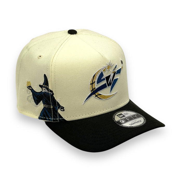 WASHINGTON WIZARDS ALT LOGO "9FIFTY AFRAME" NEW ERA SNAPBACK