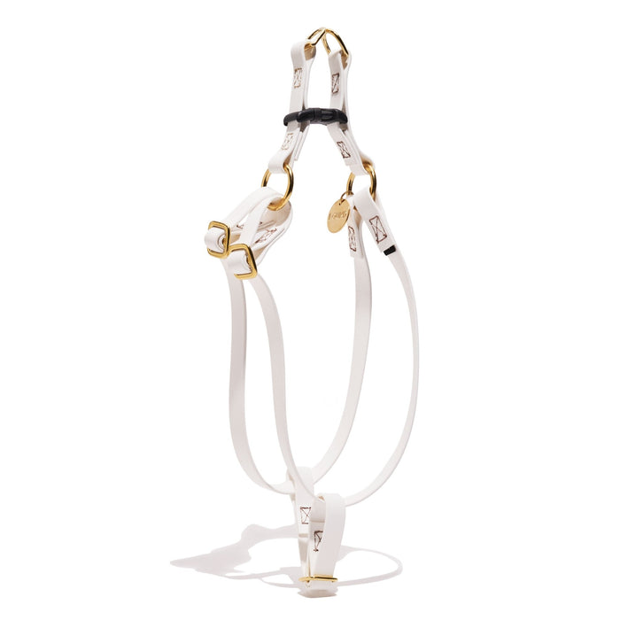 Water Resistant Cat & Dog Harness – White | Durable, Adjustable & All-WeatherDog & Cat HarnessesFound My AnimalXS