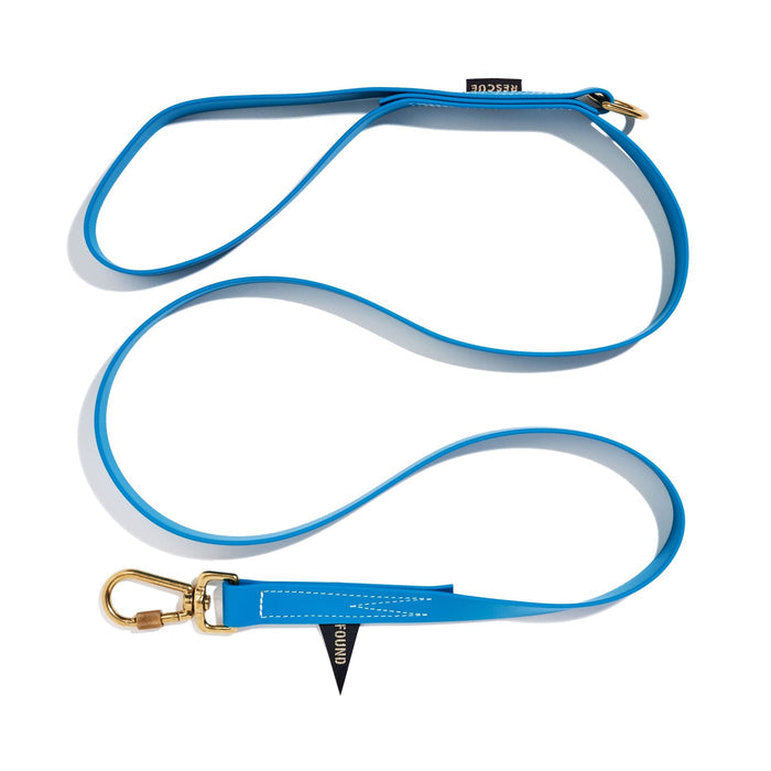 Water Resistant Standard 5ft Leash, Aqua | Found My AnimalStandard 5ft LeadsFound My AnimalM