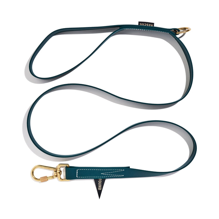 Water Resistant Standard 5ft Leash, Hunter Green | Found My AnimalStandard 5ft LeadsFound My AnimalM