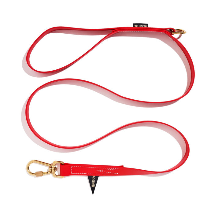 Water Resistant Standard 5ft Leash, Red | Found My AnimalStandard 5ft LeadsFound My AnimalM