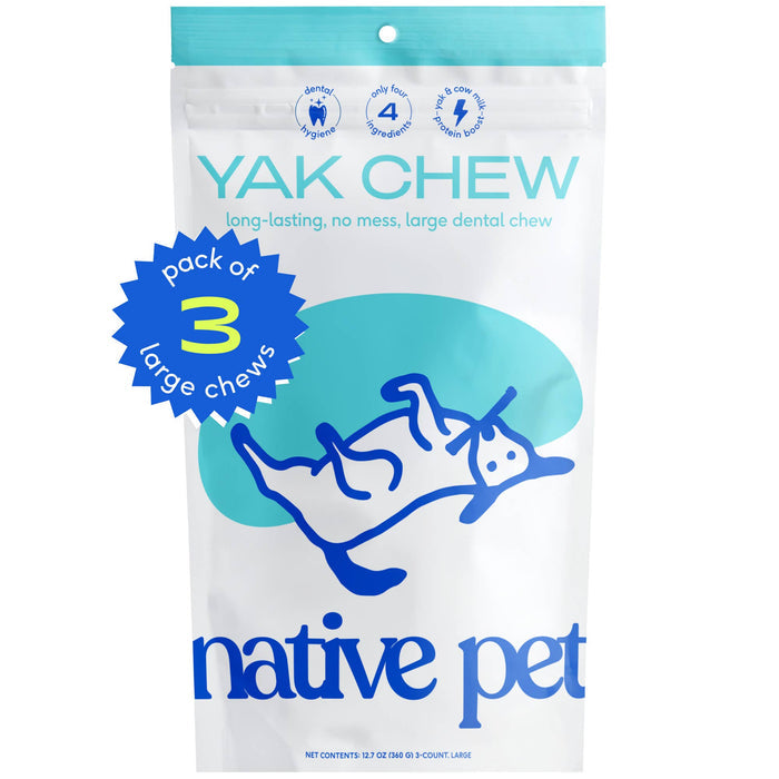Yak Dental Chews , Himalayan Cheese Dog TreatsWellnessFound My AnimalL