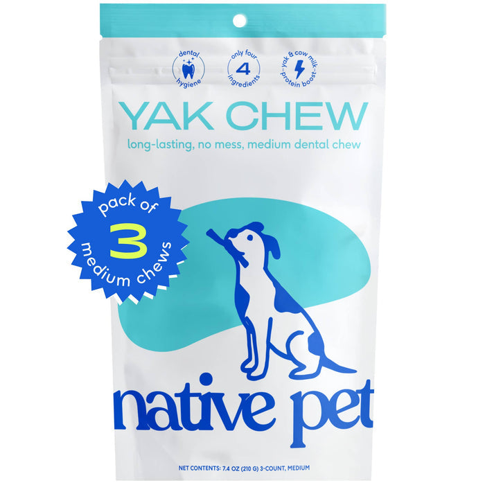 Yak Dental Chews , Himalayan Cheese Dog TreatsWellnessFound My AnimalM