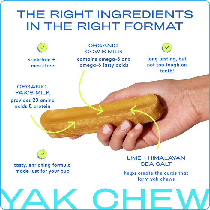 Yak Dental Chews , Himalayan Cheese Dog TreatsWellnessFound My AnimalM
